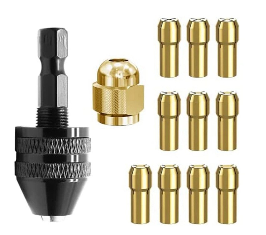 Venta caliente transfronteriza Dremel aplicable de molienda eléctrica Chuck conjunto británico 4485 y 4486 Chuck traje