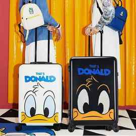 行李箱女学生韩版小清新拉杆箱卡通可爱皮箱旅行箱男大容量密码箱