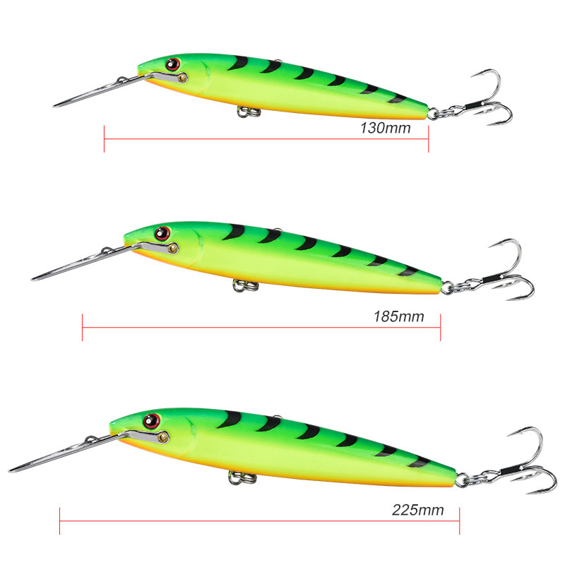 NOEBY 225mm/76g cebo Mino Luya cebo de pesca cebo Comercio exterior minnowlure cebo de pesca de mar