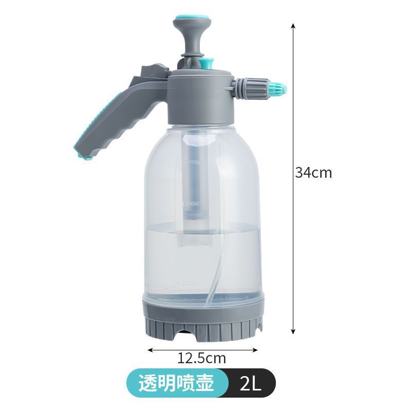 透明3L高气压浇花喷壶洒水壶防爆喷壶高压喷雾器喷水壶特厚多功能|undefined