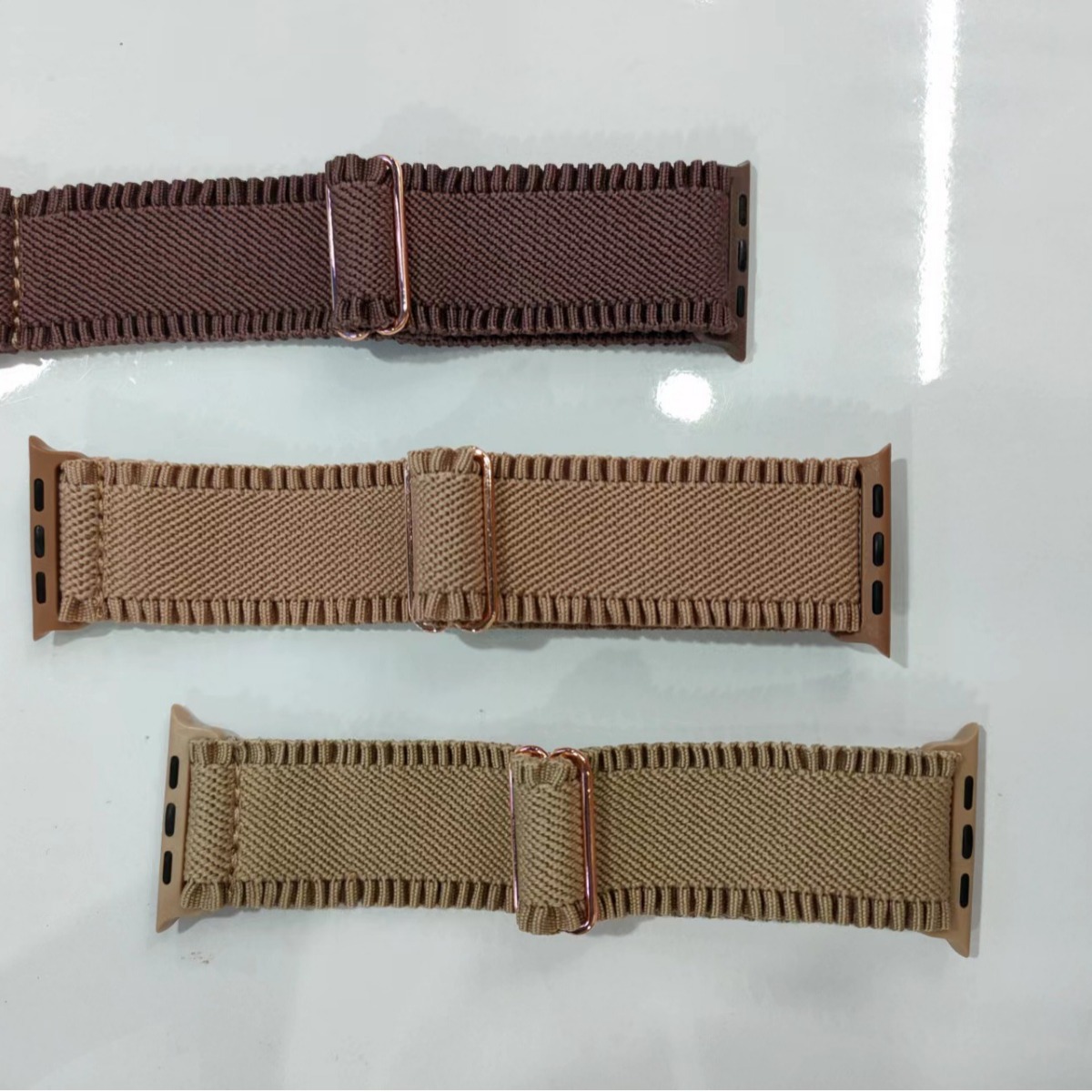 Nuevo cordón tejido de nylon applewatch correa de reloj para Apple iwatchS87654 correa de reloj SE