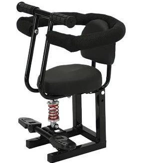 motorcycles, shock-absorbing front seat for — Motorcycle child seat