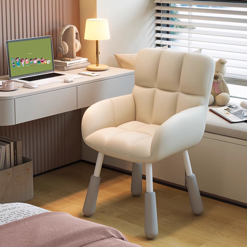 Computer Chair Home Sedentary Comfortable Study Chair Girls' Bedroom Makeup Chair Dormitory Lifting Desk Seat