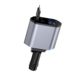 2024 new car charger supports 100W super fast charging flash charging telescopic line four-in-one cigarette lighter car charging