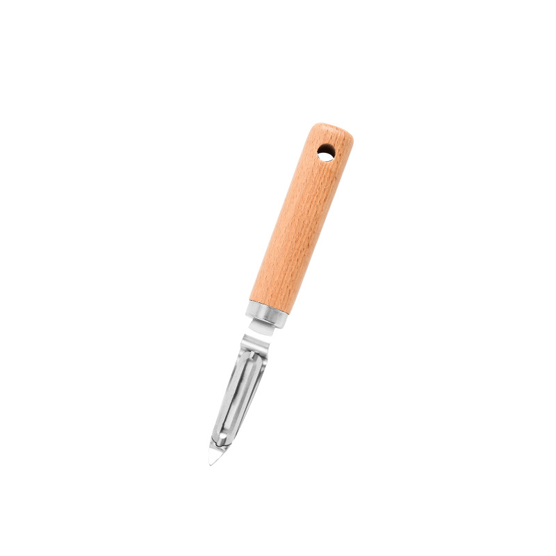 Paquete de Gadgets de cocina con mango de madera de acero inoxidable mini vajilla infantil con queso de rueda de pastel a juego de herramientas de panadería