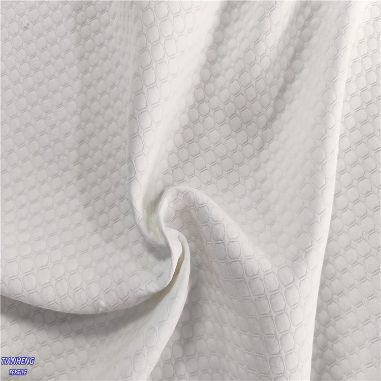 H-9226#白色0.5cm正方形 男女西装外套箱包沙发舞台戏服挺阔面料