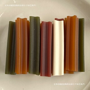 Asun Vegan Dog Snacks Teeth Cleaning Sticks Mixed Flavor Chewing Gum Egg-Free Milk-Free Vegetarian 200g