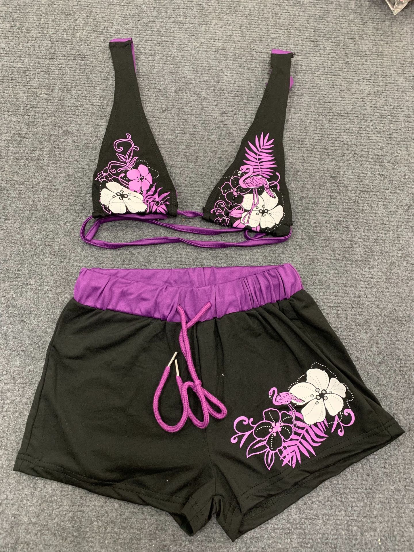 Spring Summer Y2K Slim Fit Bikini Swimwear Set Sexy European American Niche Design Trendy Spring/Summer Fashion_ecoleips.com