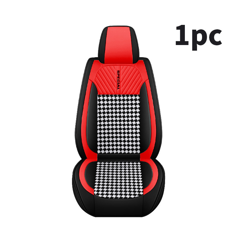 Cross-Border E-Commerce Foreign Trade New Model Full-Cover Mesh Linen Car Seat Cushion Universal for All Seasons Interior Seat Cover