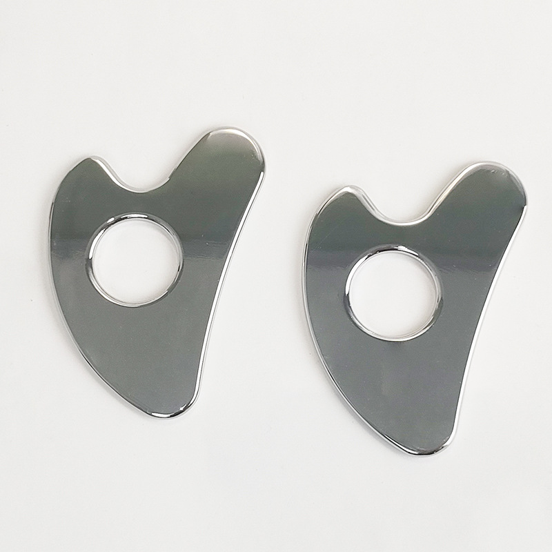 源头厂家304不锈钢刮痧板加工定制LOGO316不锈钢刮痧板全身按摩