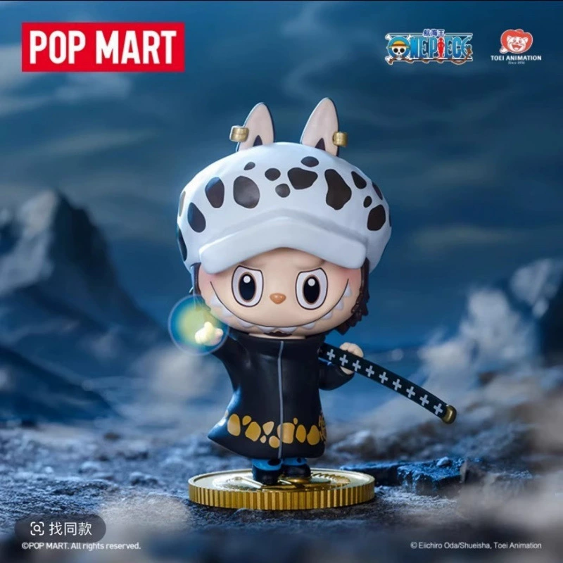 Настоящая коллекционная коробка Blind Box POPMART THE MONSTERS×One Piece Series One Piece Figure