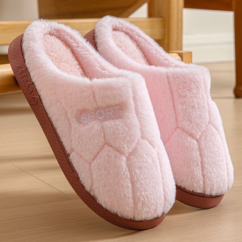 綿スリッパメーカー卸売冬の女性の家庭用暖かい産後靴綿スリッパカップルノンスリップスリッパ男性厚いぬいぐるみ|undefined