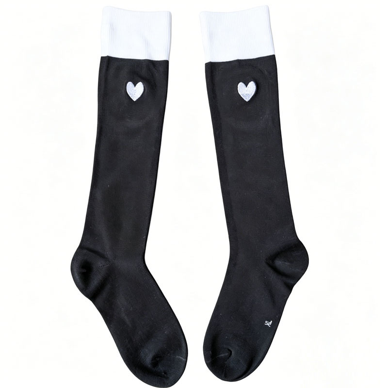 New Japanese-Style Trendy Embroidered Long Socks for Women, Summer Thin Mesh, Sweat-Absorbent, Breathable, Fashionable Long Socks for Girls New Japanese-Style Trendy Embroidered Long Socks for Women, Summer Thin Mesh, Sweat-Absorbent, Breathable, Fashionable Long Socks for Girls