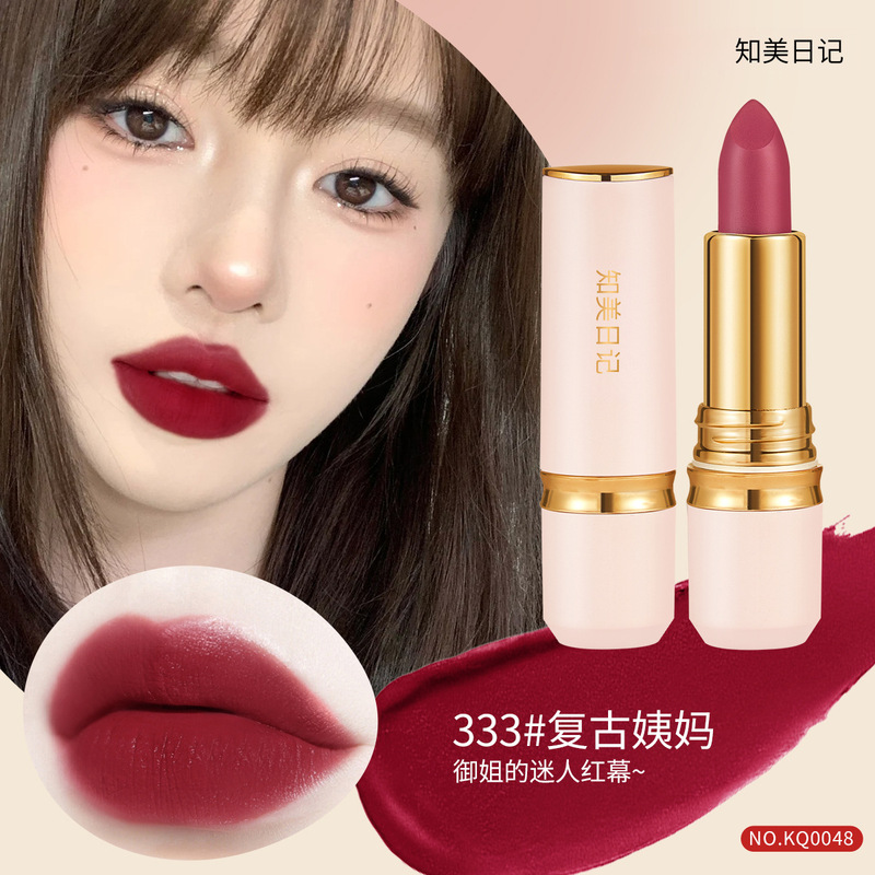 カスタマイズされた美容とパーソナルケアのクロスボーダーリップスティック卸売ビッグブランド本物の保湿防水非退色ノンスティックカップリップスティック|undefined