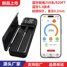 2025新款蓝牙烤肉温度计智能无线APP肉类温度计烤炉烧烤温度计
