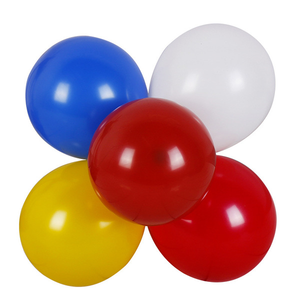 Round latex matte balloon