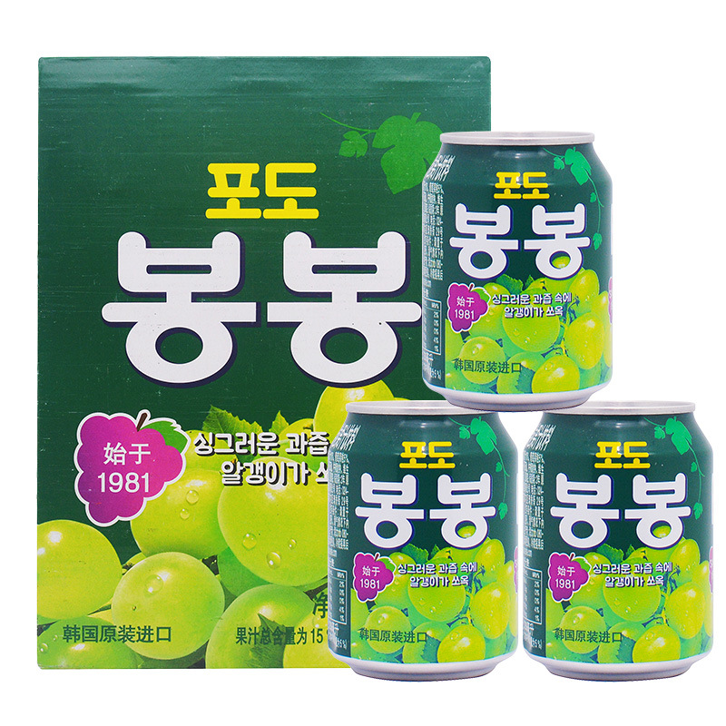 Grape flavor 238ml*12 cans