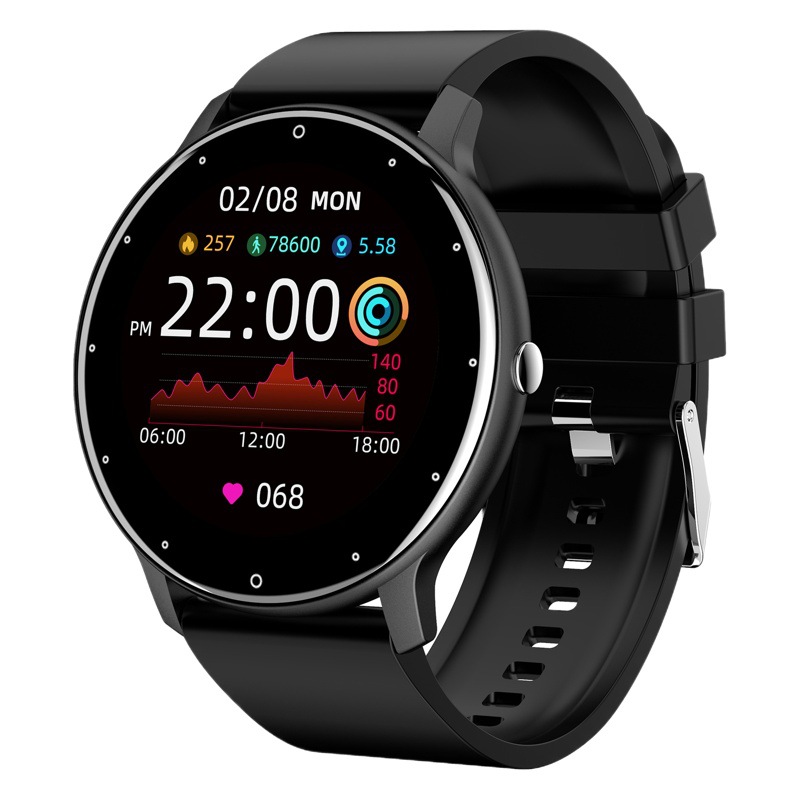 Reloj Inteligente ZL02CPRO Transfronterizo con Pantalla Redonda, Pulsera Telefónica, Monitor de Ritmo Cardíaco, Sueño, Clima, Deportes, Pantalla Táctil