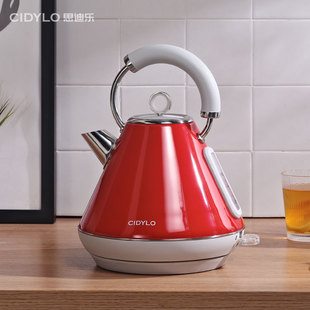 Sidele European-style retro kettle household automatic electric kettle 1.8L large capacity stainless steel automatic break