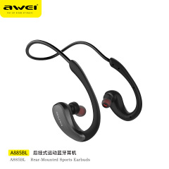 用次元後吊り式運動bluetoothイヤホンa885bl bluetooth 5.3長航続通話音楽運動イヤホン