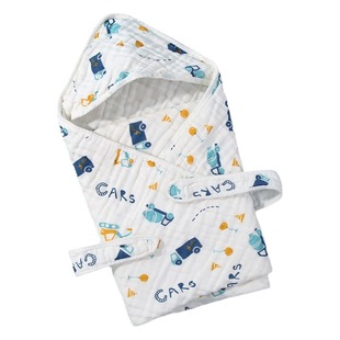 Six-layer gauze cotton delivery room quilt baby wrap newborn wrap baby swaddling towel wash cotton quilt