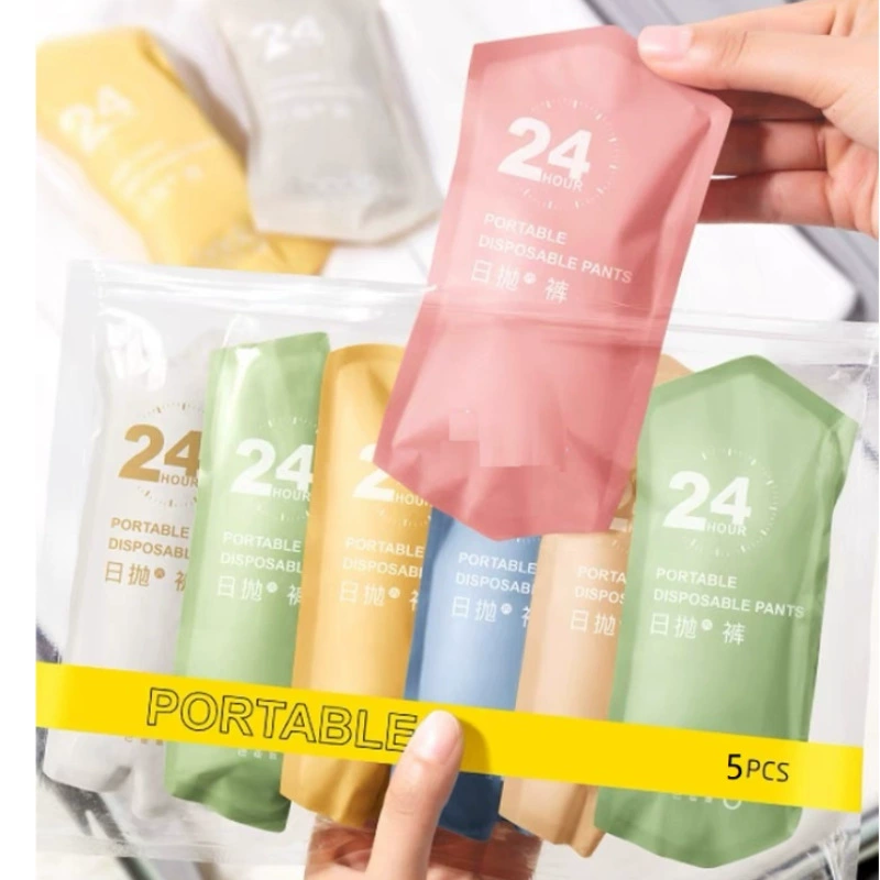 Одноразовое женское нижнее белье, не требующее мытья, ежедневное одноразовое белье для путешествий, отеля, деловой поездки, шорты для послеродовой сауны, оптовая продажа, портативные