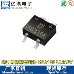 MB310F Выпрямительный мост Шоттки Мост Шоттки 3A100V MBF SOP-4 5000 на пластину