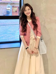 秋装搭配一整套针织半身连衣裙子女早秋季高级感韩系穿搭长裙套装