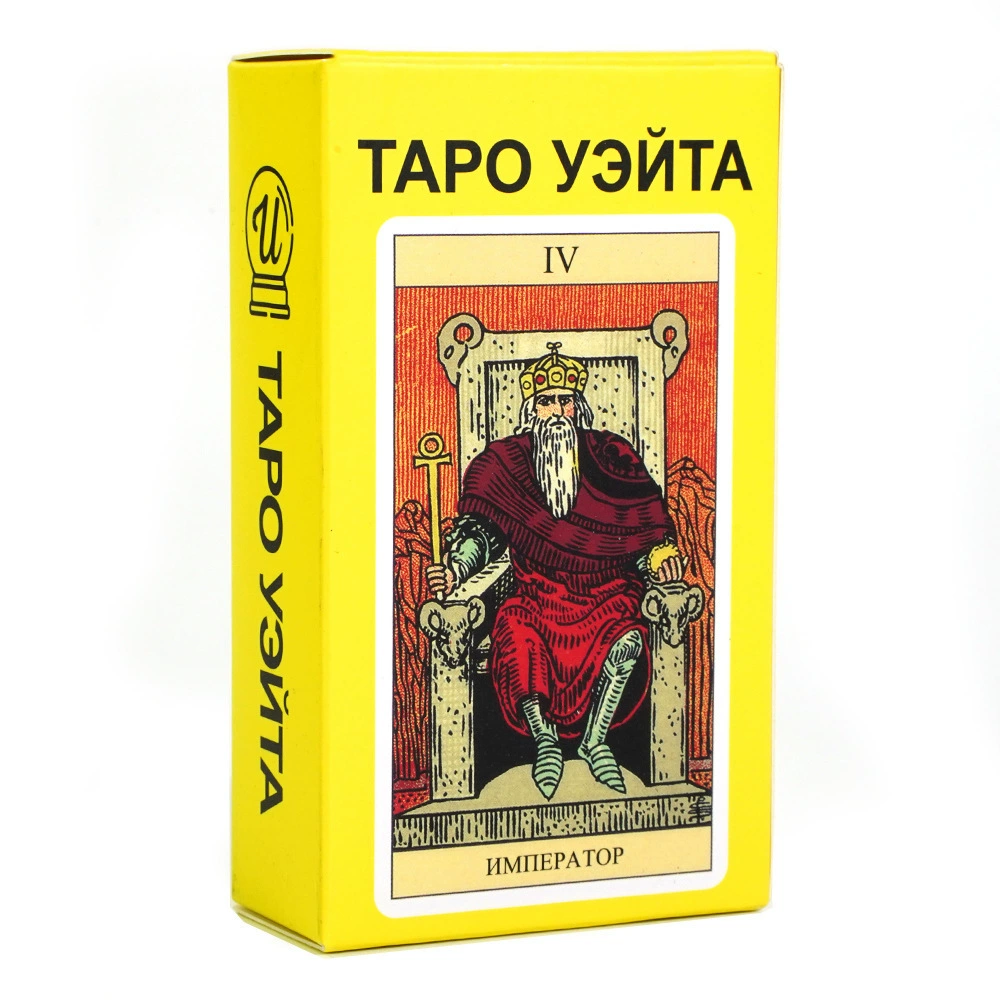 Русские таро-карты с бумажной инструкцией, премиум-покерные карты TAPO