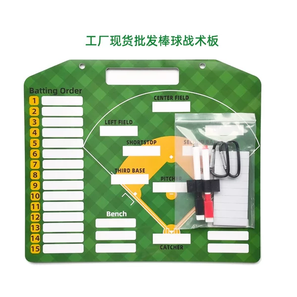 Popular Baseball Wall-Mounted Tactical Board with Magnetic Coaching Teaching Board, Direct Sales from the Manufacturer, Sports Tactical Board