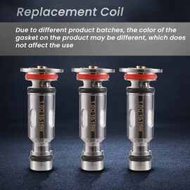 5个 图片色 金属 适用于Caliburn Ca G Pod /KOKO Prime Vaper 替