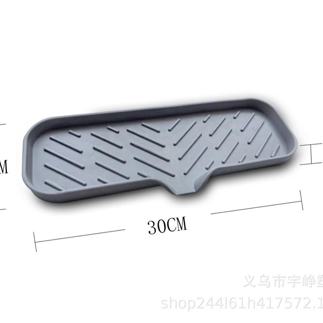 Caja de jabón de silicona transfronteriza sin acumulación de agua caja de jabón de silicona de baño de estilo japonés creativo almohadilla de drenaje de tamaño pequeño grande