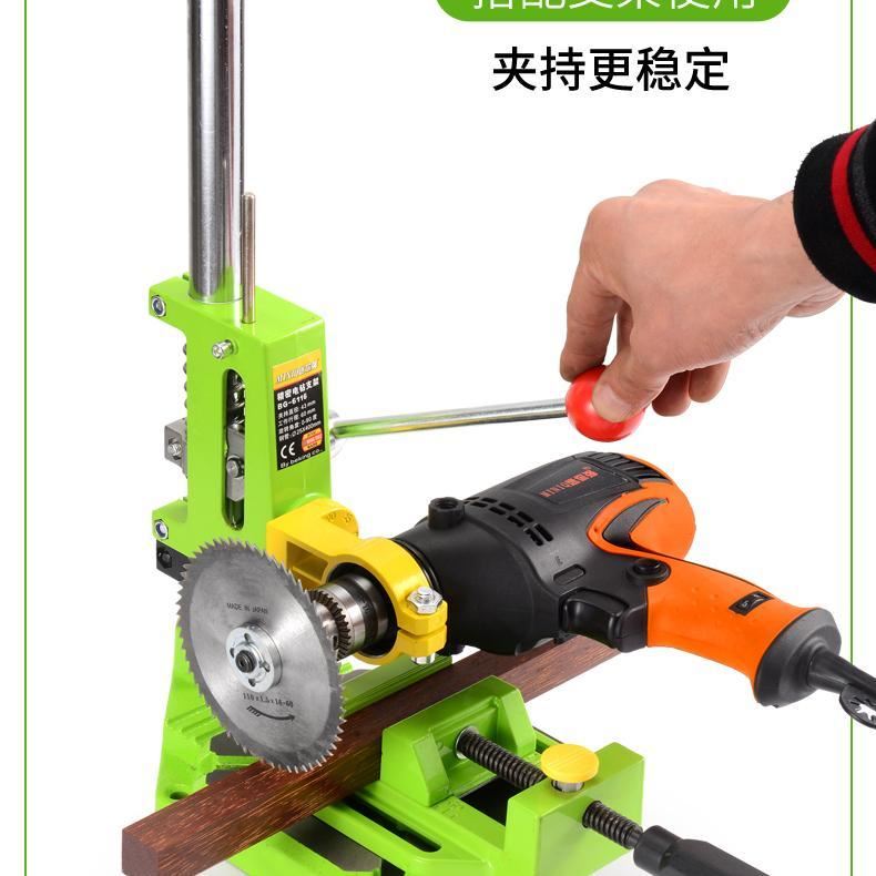 6116 nuevo soporte de taladro eléctrico de alta precisión soporte de taladro eléctrico puede girar 360 grados de hierro fundido