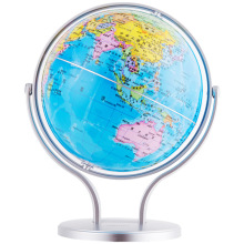 得力2167万向地球仪14.2cm地球仪学生地理学习高清万向360度旋转