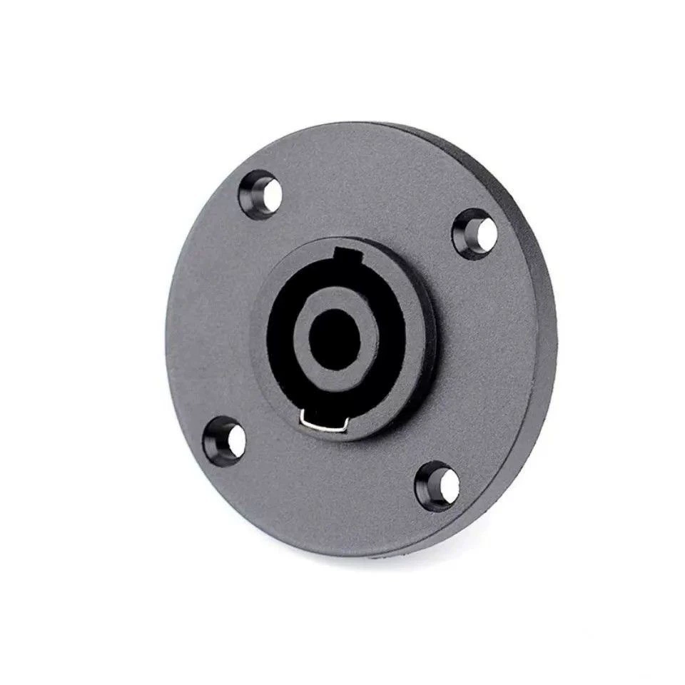 Профессиональный динамик с четырьмя ядами материнская розетка Kannon материнский Ом вилка круглая квадратная 4-элементная звуковая розетка