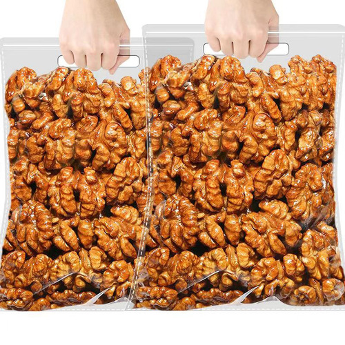 500g amber walnut kernels, honey cooked walnut kernel snacks, new arrival, nuts, sweet amber fried walnut kernels