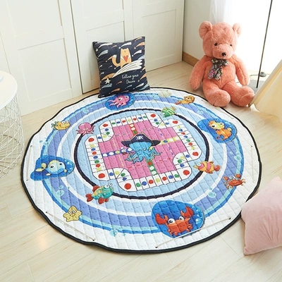 Avtomobil döşəmə paspasları, Mat Round Outing Children's Climbing - ocean-flying-chess-diameter-15m-thickness-1cm