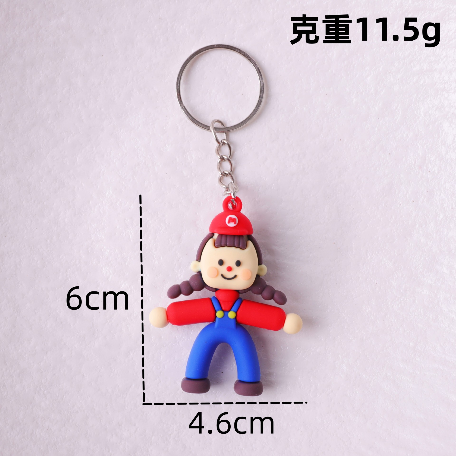 Nuevo colgante de bolso de niña dividida y niña de varias niñas, llavero de sentido avanzado, lindo bolso de regalo creativo, accesorios colgantes image 7