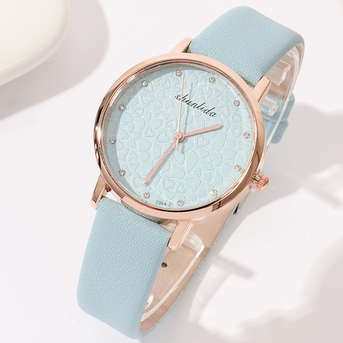 Ins style simple temperament women's watch female niche belt watch light luxury college style student quartz watch wholesale