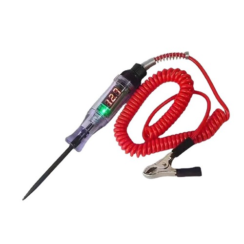 Digital display car test pen Multifunctional LED screen Digital display car test pen 2.5-36V