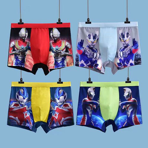 Children's underwear, boys' light boxer briefs, medium children's and big children's underwear, thin teenage boys' underwear wholesale