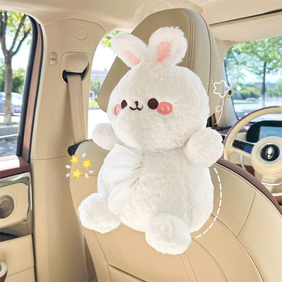 Box Cute Cartoon Car Seat: Car tissue box/set