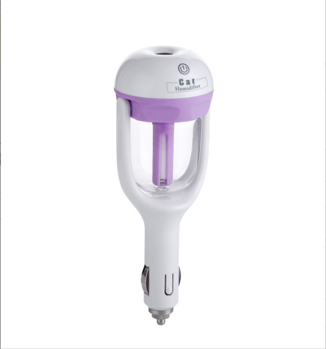 Car humidifier car household air purifier atomized spray and aromatherapy car sterilization deodorization and odor removal