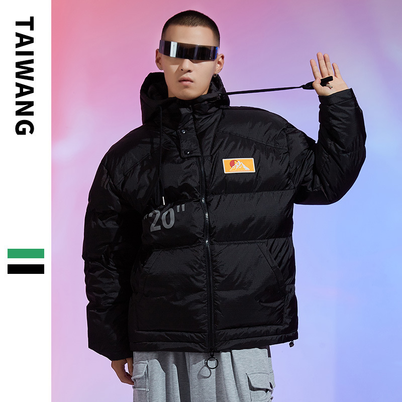 Men's Clothing Factory direct sales men's and women's cotton coat men's winter new style men's coat brand loose large size cotton coat men_voghion.com