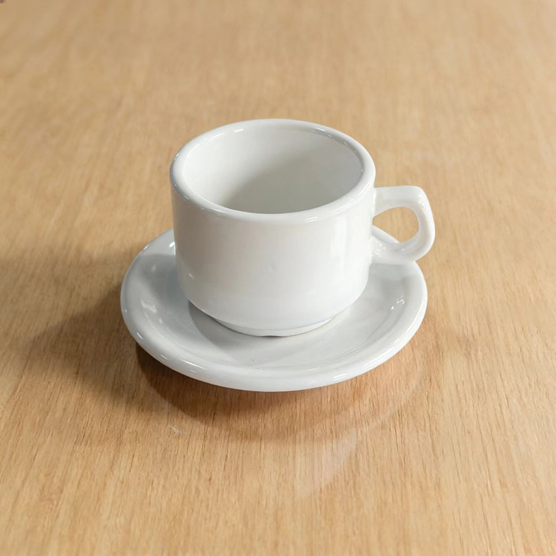 Juego de Vajilla de Cerámica de Porcelana, Esmaltado Blanco, Color Sólido, para Hotel, Restaurante y Hogar image 30