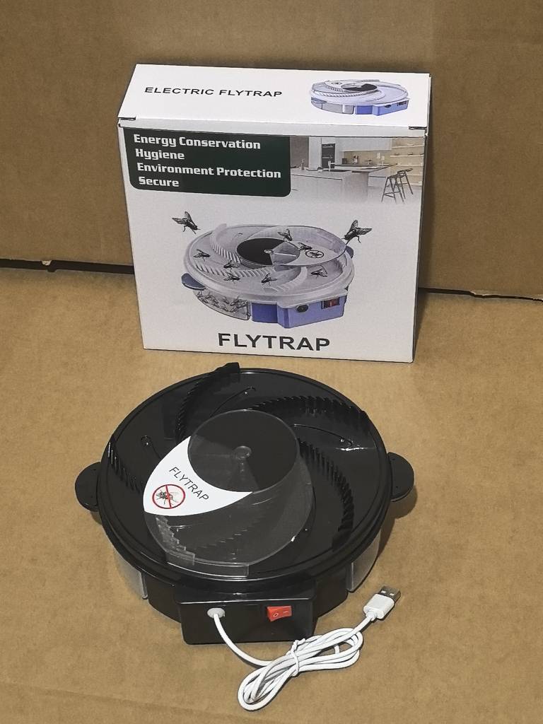 Trampa eléctrica solar para moscas, automática y silenciosa - Producto cruzado - Mayorista