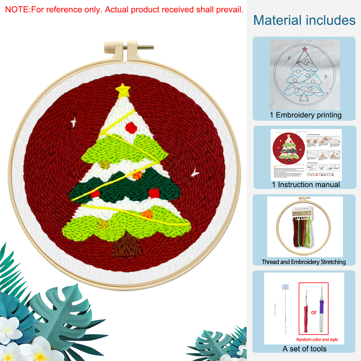 Navidad transfronteriza nueva serie de Navidad infantil DIY kit de cojín de taza de cojín de cojín