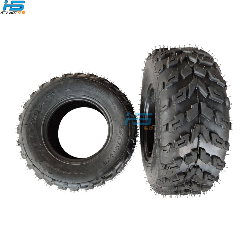 ATV沙滩车越野摩托车轮胎21X7-10寸越野外胎轮胎真空橡胶胎