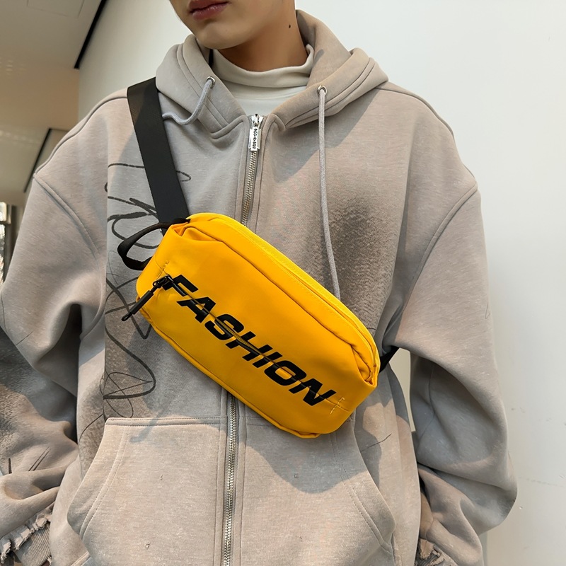 Bolso deportivo, bolso de pecho de moda para hombres, bolso de bicicleta para hombres, bolso portátil de moda para chicas, mochila pequeña.