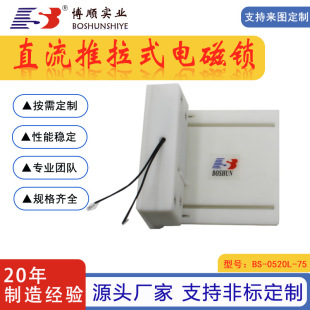 Source Manufacturer Electromagnetic Lock Dc Push-Pull Electromagnet Express Cabinet Bag Storage Cabinet 0520L Electromagnetic Lock Can Be Customized